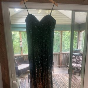 Mardi Gras or prom dress